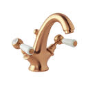 bayswater victrion brushed copper lever mono basin mixer tap
