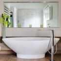 bc designs tasse 1800 white freestanding bath