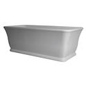 bc designs magnus 1700 white freestanding bath