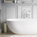 bc designs crea 1700 white freestanding bath
