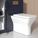 oliver 1700 navy blue combination vanity toilet tallboy set gold