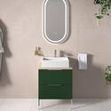Alani 600 Green Vanity Rectangular Sink