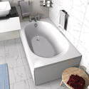 jivana small bath suite 600 white vanity unit wc toilet chrome
