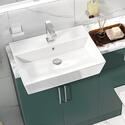 oliver chrome 1200 matt green vanity and toilet package
