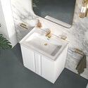 chester 800 white floorstanding vanity basin unit