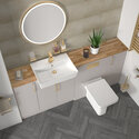 oliver cashmere 1800 vanity and wc toilet pack