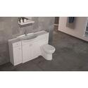Extra Product Image For Ecco 650Mm Compact High Gloss White Vanity Unit With Basin 2