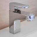 Virgo Modern Basin Mixer Tap With Click Waste