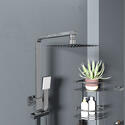 Bc Square Deluxe Thermostatic Shower And Riser Set