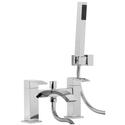 inspirational Modern CHROME standard bath mixer tap with shower lever Handle