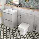 Ashford 600 Grey Basin Unit BTW Toilet