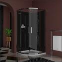 Ashford 800 Grey Bathroom Suite Basin Unit Shower Toilet