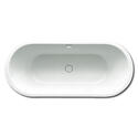 Centro Duo Oval Steel Bath Double Ended