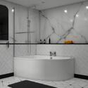 Extra Product Image For Clia Legend Corner Bath Suite Left Hand 1