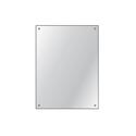 Drilled Mirror 4mm Float Glass 60x45 (6 Per Pack) rectangle High Quality