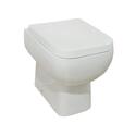 Series 600  Back To Wall Toilet & Soft Close Seat straight