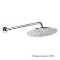 Single Function 300mm dia Round Shape Maze Overhead Shower Head, Stainless Steel, MP 0.5
