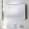 Solitaire 7005 2/3 Door Bathroom Mirror Cabinet with LED lights