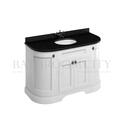 Extra Product Image For Burlington Freestanding 134 Curved Vanity Unit With Doors 1