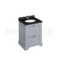Extra Product Image For Burlington Freestanding 650Mm Vanity Unit With 2 Drawers 1