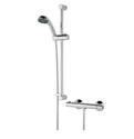 Chrome Thermostatic Shower Valve with Handheld Shower and Hose  