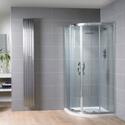 Product image for Venturi 8 Quadrant Shower Enclosure Double Door 8mm Glass Various Sizes