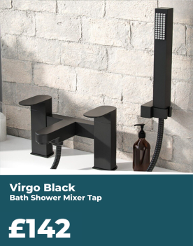 Matt Black Shower Mixer Tap