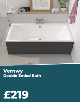 Vernwy 1700X750 Double Ended Bath