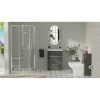 Patello Grey 800 Quadrent Shower suite Patello Grey 800 Quadrent Shower suite
