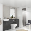 LARGE LUXURY COMBINATION VANITY UNIT, TOILET AND STORAGE FROM OLIVER LARGE LUXURY FITTED FURNITURE