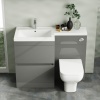 Pemberton 1100 Space Saving Ensuite Sink and Toilet Cabinet Extra Product Image For Pemberton 1100 Space Saving Ensuite Sink And Toilet Cabinet 1