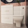 1200mm Vanity Unit with Back to Wall Toilet Vanity Unit with 2 draws and Back to wall Toilet