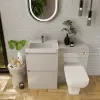 Ashford 600 Grey Basin Unit BTW Toilet Ashford 600 Grey Basin Unit BTW Toilet