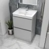Ashford 600 Grey Basin Unit BTW Toilet Shower Bath