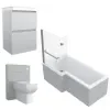 Ashford 600 Grey Basin Unit BTW Toilet Shower Bath