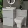 Ashford 600 Grey Basin Unit BTW Toilet Quad Shower Ashford 600 Grey Basin Unit BTW Toilet Quad Shower
