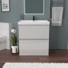 Ashford 800 Bath Suite Grey Basin Unit BTW Toilet