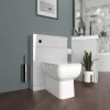 Ashford 800 Bath Suite Grey Basin Unit BTW Toilet