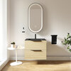 Alani 600 Oak Sink Cabinet Alani 600 Oak Sink Cabinet