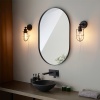 Metal Wall Light: 1 Bulb Metal Wall Light: 1 Bulb