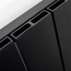 barkah black aluminium vertical radiator barkah black aluminium vertical radiator