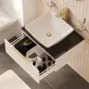 jivana small bath suite 600 white sink cabinet wc toilet gold