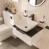 jivana small bath suite 600 white sink cabinet wc toilet black jivana small bath suite 600 white sink cabinet wc toilet black