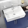 oliver 1200 navy blue fitted furniture chrome