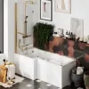 Laguna L Shaped Left Hand Gold Whirlpool Jets