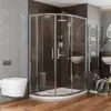 radiant reduced height 1200 x 800 offset quadrant shower enclosure chrome radiant reduced height 1200 x 800 offset quadrant shower enclosure chrome