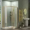 radiant standard height 1200 x 800 offset quadrant shower enclosure brushed brass radiant standard height 1200 x 800 offset quadrant shower enclosure brushed brass