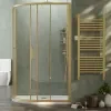 radiant standard height 1200 x 800 offset quadrant shower enclosure brushed brass radiant standard height 1200 x 800 offset quadrant shower enclosure brushed brass