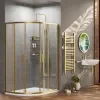 radiant standard height 1200 x 900 offset quadrant shower enclosure brushed brass radiant standard height 1200 x 900 offset quadrant shower enclosure brushed brass