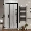 radiant standard height 1200 x 900 offset quadrant shower enclosure black radiant standard height 1200 x 900 offset quadrant shower enclosure black